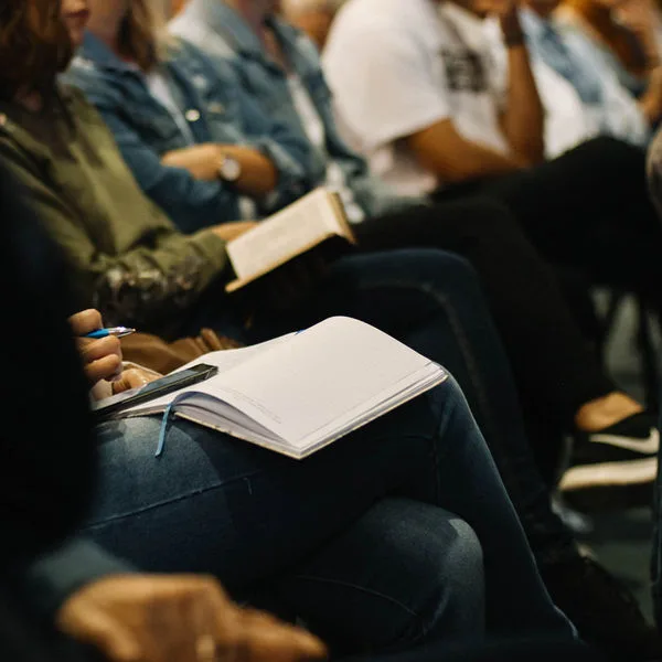 Testimony meeting at OFY